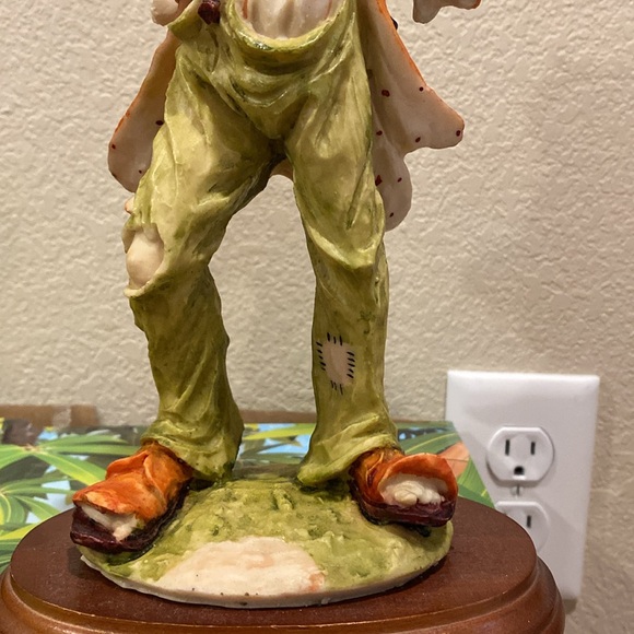 2 Vintage Pucci Arnart Hobo Clown Figurines - Picture 5 of 6